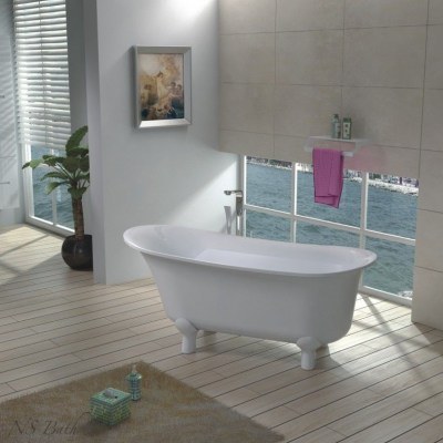 Ванна NS Bath NSB-16680 из искусственного камня