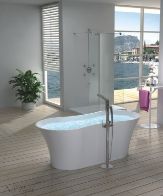 Ванна NS Bath NSB-16710 из искусственного камня