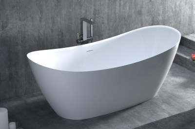 Ванна Salini Noemi Bassa 185 из искусственного камня