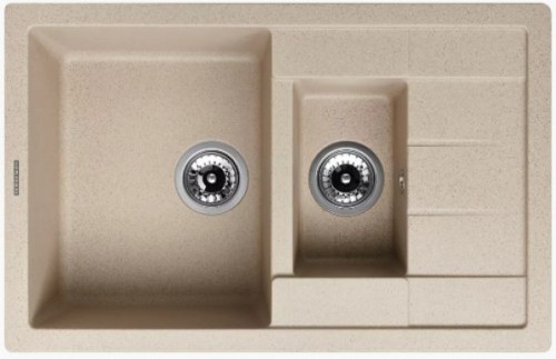 Кухонная мойка Kuppersberg MODENA 1,5B1D BEIGE