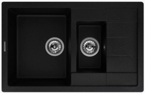 Кухонная мойка Kuppersberg MODENA 1,5B1D BLACK