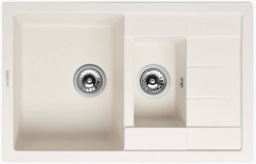 Кухонная мойка Kuppersberg MODENA 1,5B1D WHITE