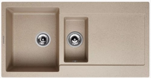 Кухонная мойка Kuppersberg MODENA 1,5B2D SAND