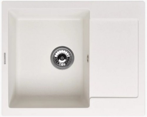 Кухонная мойка Kuppersberg MODENA 1B1D WHITE ALABASTER