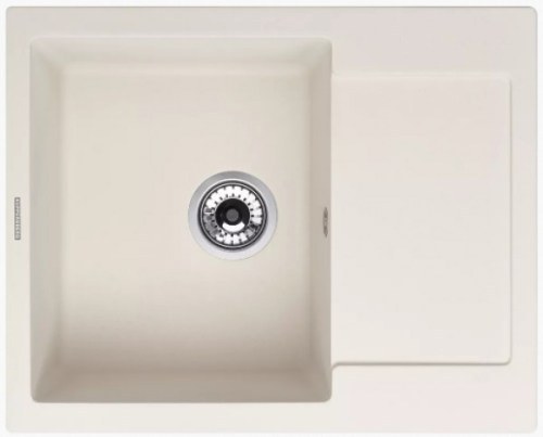 Кухонная мойка Kuppersberg MODENA 1B1D WHITE