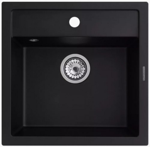 Кухонная мойка Kuppersberg MODENA 1B BLACK METAL.