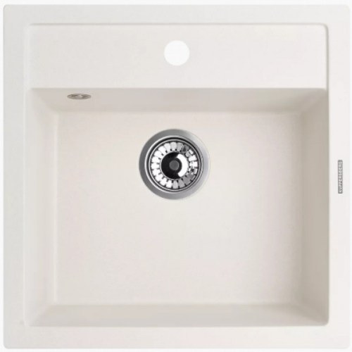 Кухонная мойка Kuppersberg MODENA 1B WHITE ALABAS.