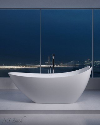 Ванна NS Bath NSB-18800 из искусственного камня
