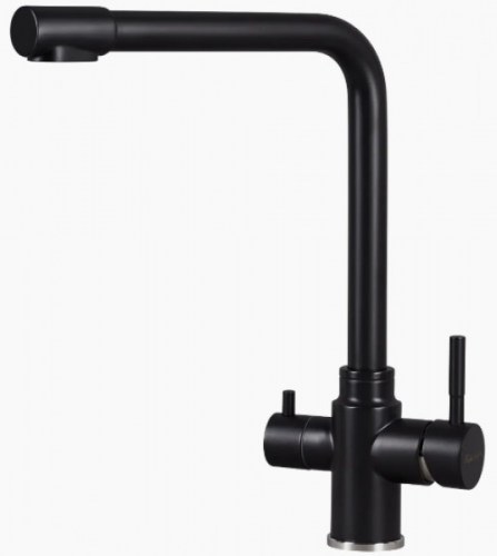 Кухонный смеситель Kuppersberg Geo KG2385CR BLACK
