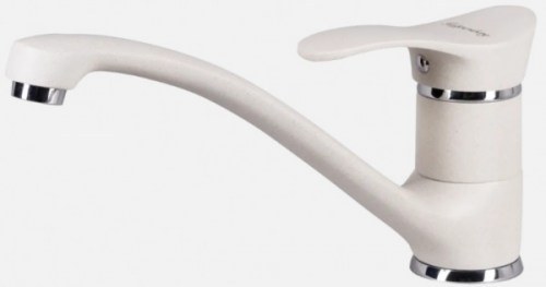 Кухонный смеситель Kuppersberg TOPAZ KG2560 WHITE ALABAS.