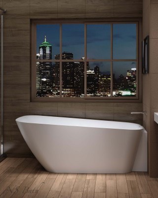 Ванна NS Bath NSB-16805 из искусственного камня