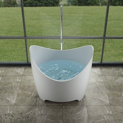 Ванна NS Bath NSB-12090 из искусственного камня