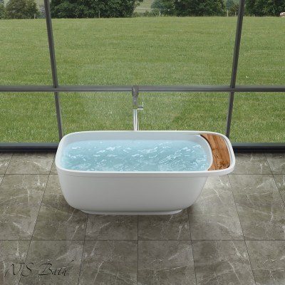 Ванна NS Bath NSB-16572 из искусственного камня