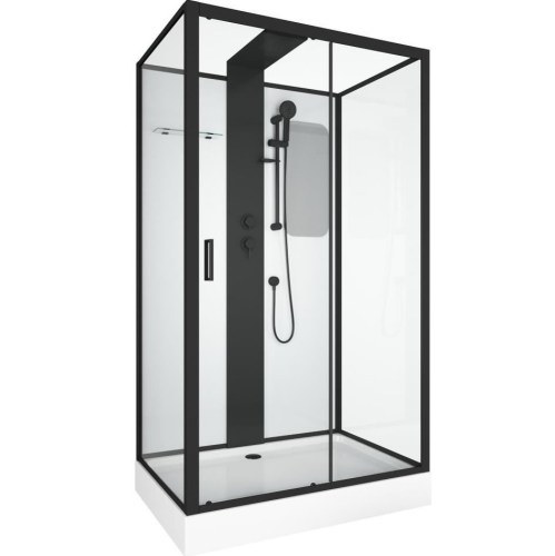 Душевая кабина Timo Standart T-6690 Silver Fabric 90х90