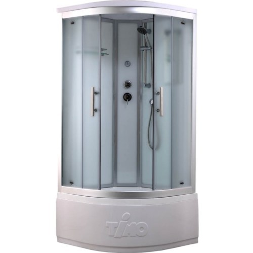 Душевая кабина Timo Standart T-6600 Silver Fabric 100х100