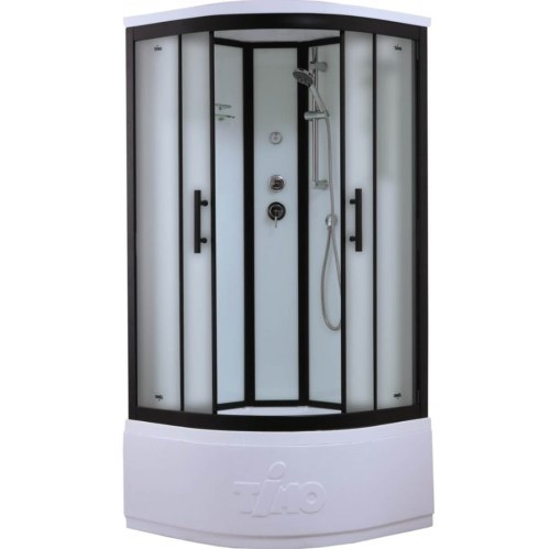 Душевая кабина Timo Standart T-6690 Black Fabric 90х90