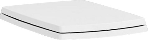 Сиденье ArtCeram Jazz JZA006 Белое матовое