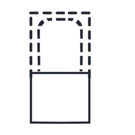 Экран Астра-Форм Нейт 160×70 Торцевой