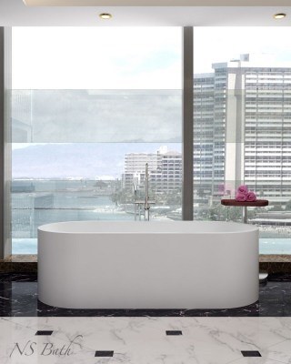 Ванна NS Bath NSB-18804 из искусственного камня