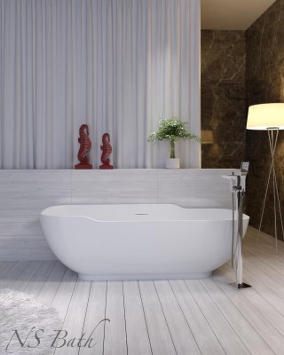 Ванна NS Bath NSB-1880 из искусственного камня