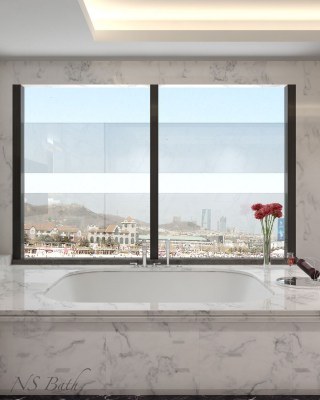 Ванна NS Bath NSB-18150 из искусственного камня