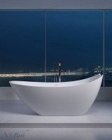 Ванна NS Bath NSB-18800 из искусственного камня