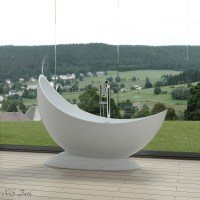 Ванна NS Bath NSB-16700 из искусственного камня