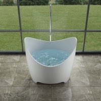 Ванна NS Bath NSB-12090 из искусственного камня
