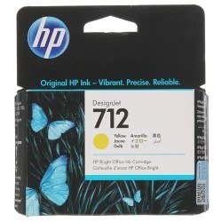 Картридж HP 712 3ED69A желтый