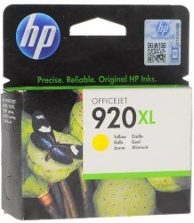 Картридж HP 920XL CD974AE желтый