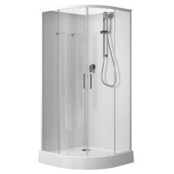 Душевая кабина Aquanet Passion EVO 100x100 R White