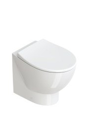 Унитаз напольный безободковый Catalano Italy 52x37 eco 1VPECORIT00