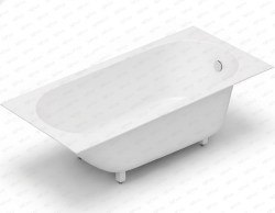 Ванна Salini Ornella Kit 180х80 из искусственного камня