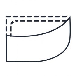 Экран для ванны Астра-Форм Анастасия Левый