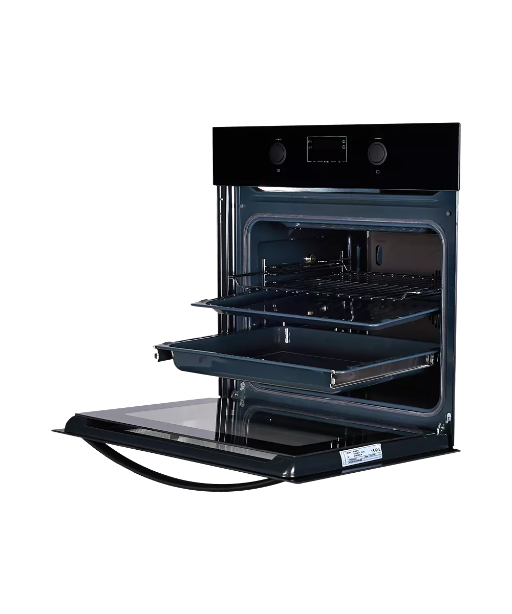 Духовой шкаф Kuppersberg HO657B вид сбоку открытый