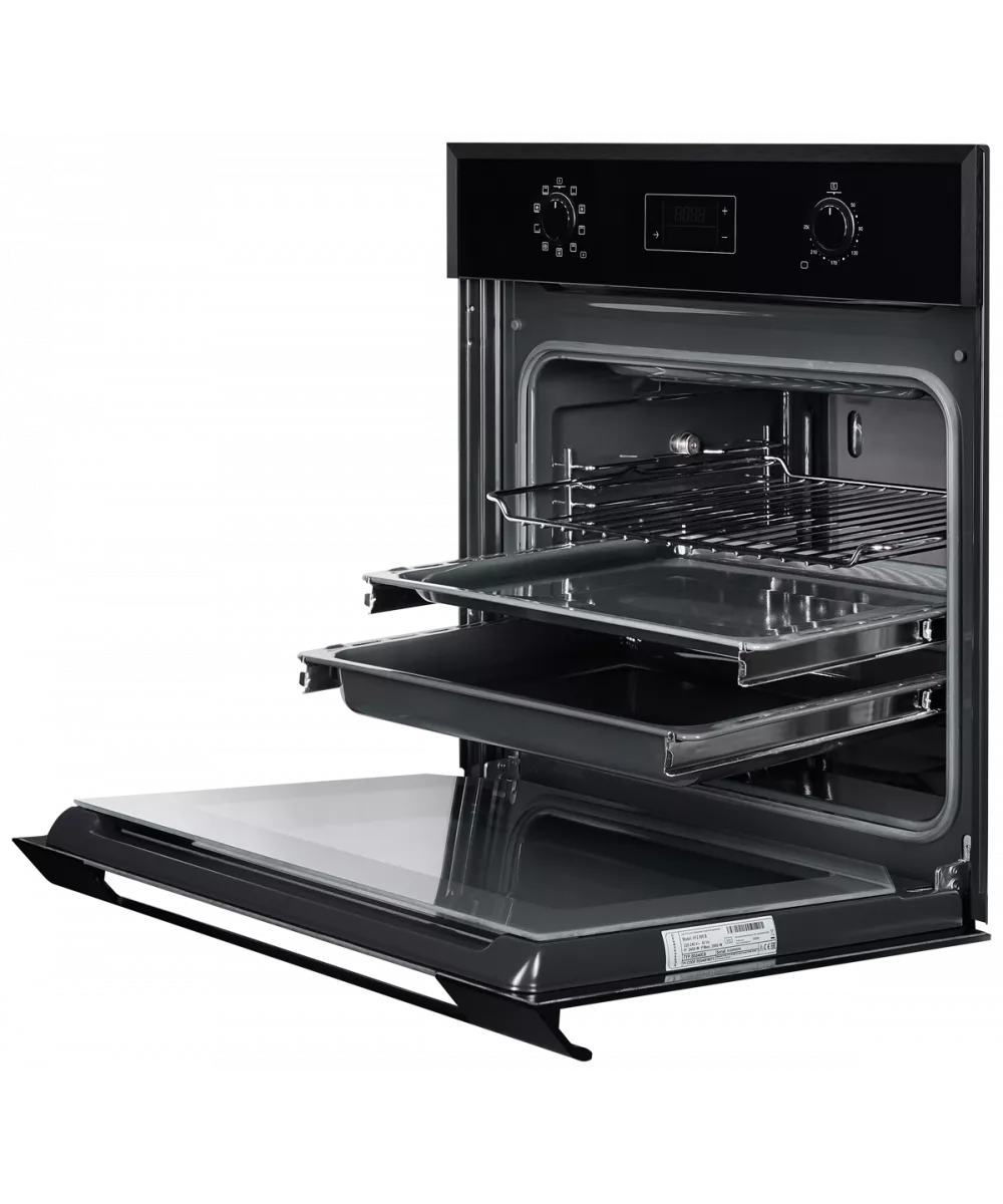 Духовой шкаф Kuppersberg HFZ690B вид сбоку открытый