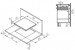Варочная панель Kuppersberg ECS 623 C чертеж