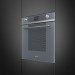 Электрический духовой шкаф Smeg SOP6102S2PS вид сбоку