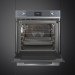 Электрический духовой шкаф Smeg SOP6101S2S в открытом виде