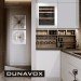 ВИННЫЙ ШКАФ DUNAVOX DAV-32.81DW.TO вид со стороны