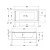 Схема акриловой ванны Duravit Starck 700341000000000