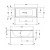 Схема акриловой ванны Duravit Starck 700338000000000