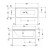 Схема акриловой ванны Duravit P3 Comforts 700371000000000