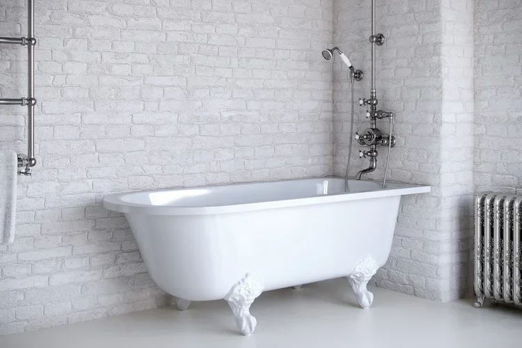 Ванна Астра-Форм Ретро вид сбоку